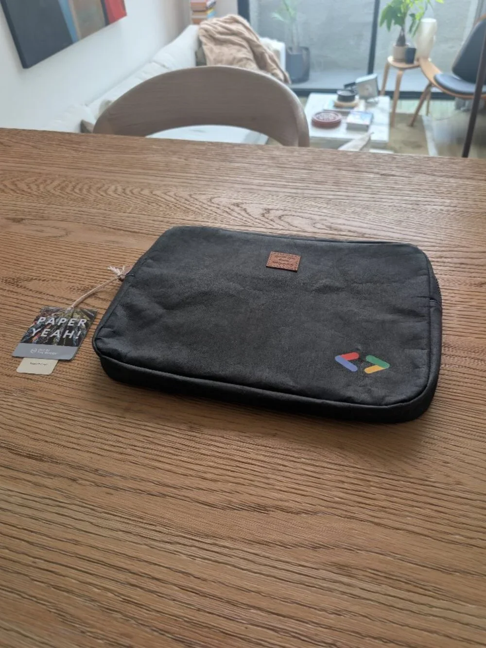 Google Developers branded Out of the Woods laptop / tablet sleeve - new with tag
